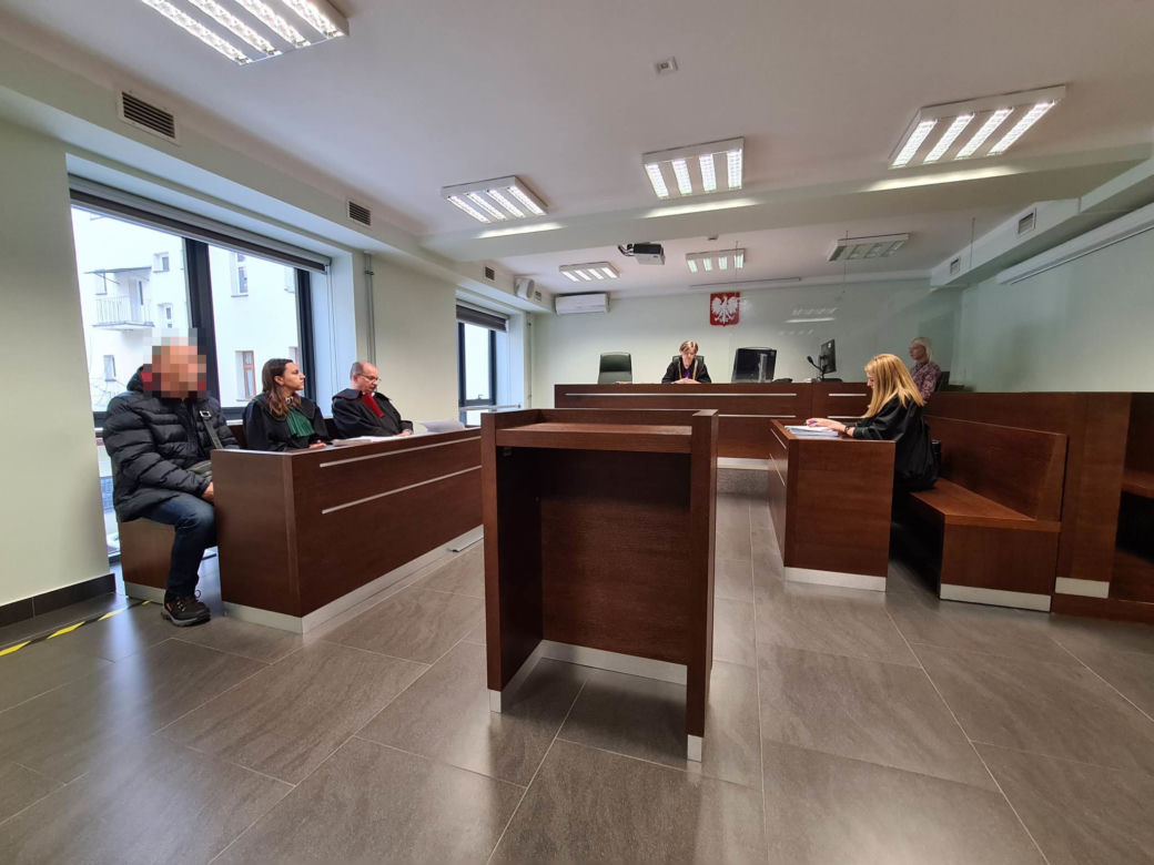 Tragiczny wypadek w Wietlinie Trzecim. Hubert S. z wyrokiem [GALERIA]
