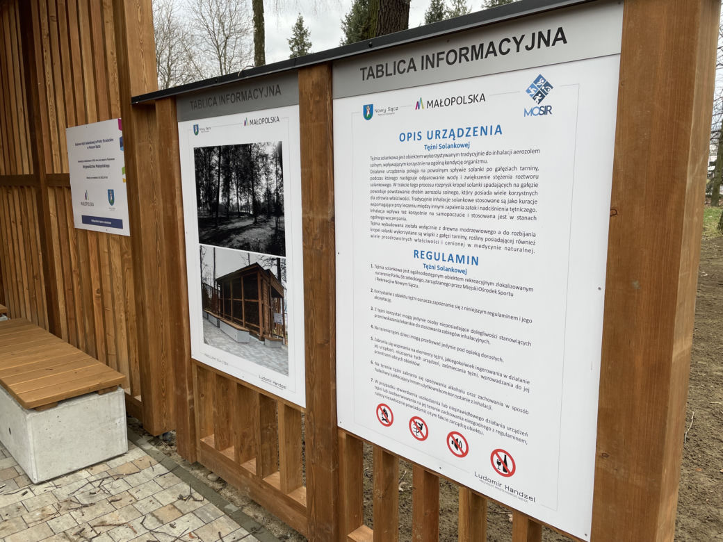 Tężnia w Parku Strzeleckim