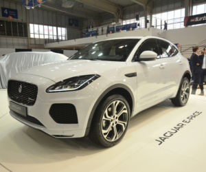 Jaguar E-Pace na targach Poznań Motor Show 2018