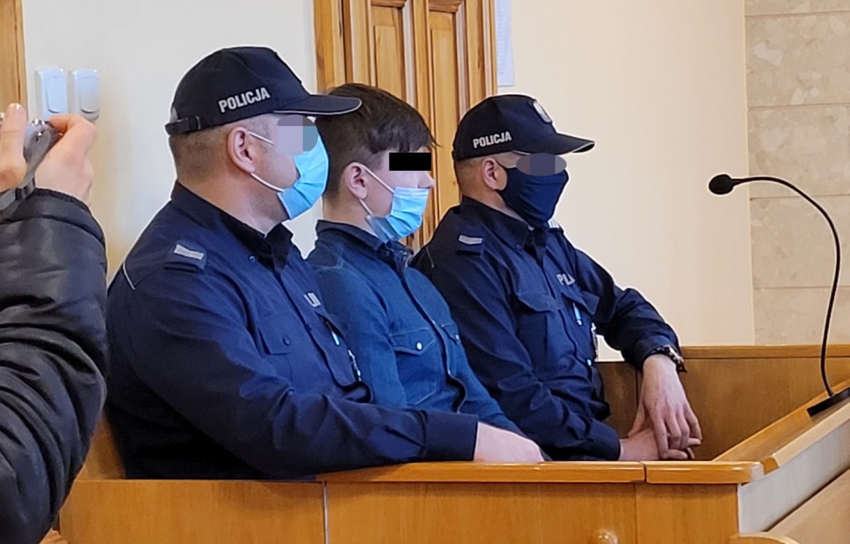 Rozprawa Kacpra S. Zadźgał ciężarną Patrycję