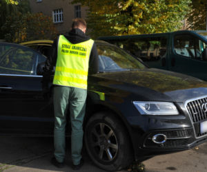 Audi Q5 na cudzych tablicach rejestracyjnych