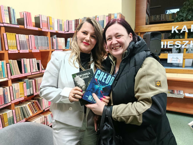 Weronika Mathia "Chłód" - spotkanie autorskie w Iławie