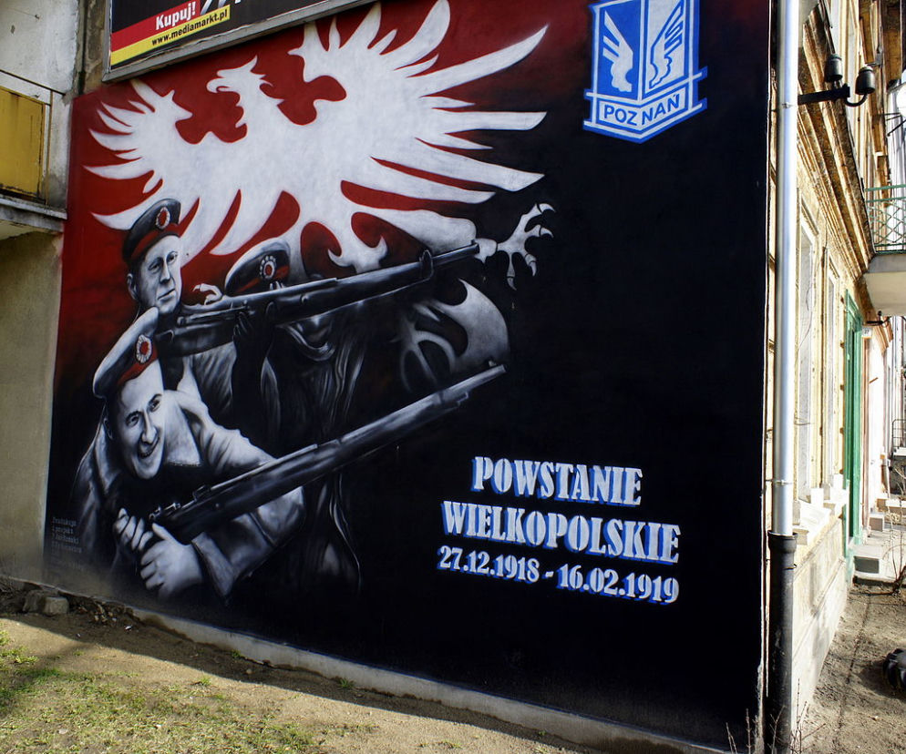 mural powstanie wielkopolskie ostrów
