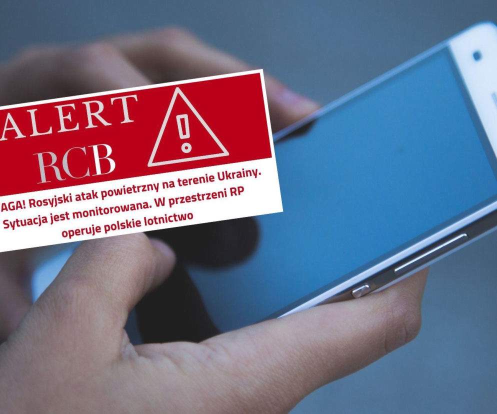 Gigantyczna wpadka z alertem RCB. Pomyłka, błąd ludzki - tłumaczą urzędnicy