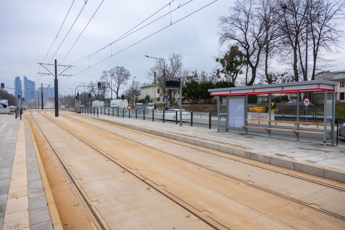 Tramwaj na Kasprzaka w Warszawie