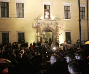 Protest w Krakowie