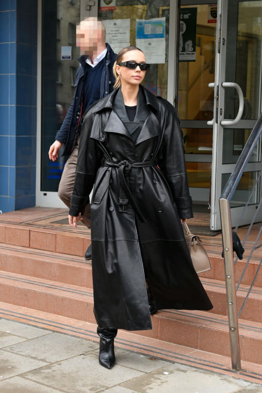 Sandra Kubicka w sądzie