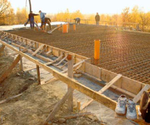 Zbrojenie płyty fundamentowej