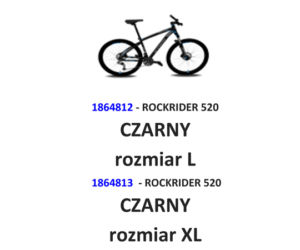 Rockrider 520 czarny