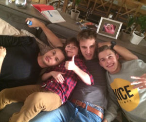 ''Rodzinka.pl'' Tomek (Maciej Musiał), Kacper (Mateusz Pawłowski) i Kuba (Adam Zdrójkowski)
