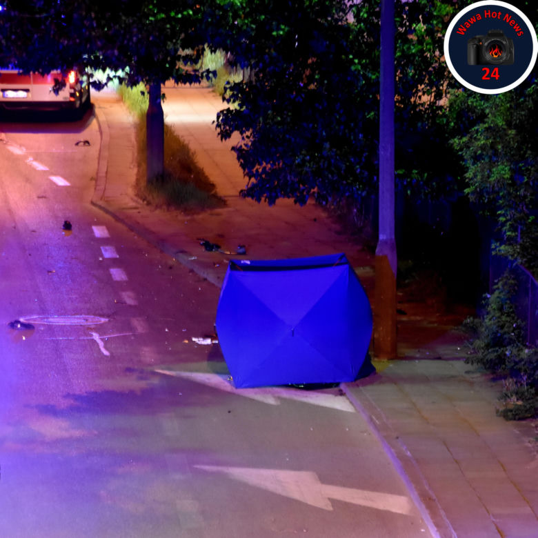 Śmiertelny wypadek na Radzymińskiej. Motocyklista nie miał szans na przeżycie