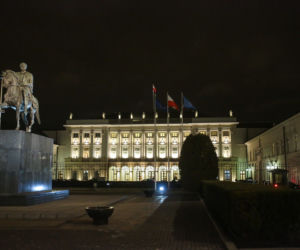 Wieczorne spotkanie Andrzeja Dudy z PiS w pałacu prezydenckim
