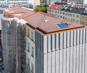 Dachy Muzeum Getta Warszawskiego już gotowe