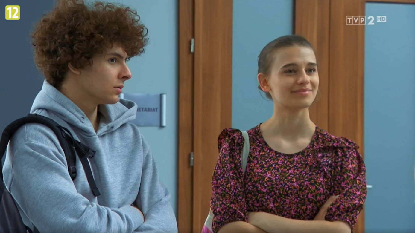 Barwy szczęścia, odc. 2510: Michalina (Anna Pentz), Witek (Witold Sosulski)