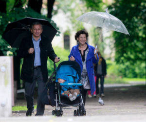 PRZEPIS NA ŻYCIE 4. Michał (Jan Englert), Irena (Dorota Kolak), Gniewko (Modest Aleksandrowicz)