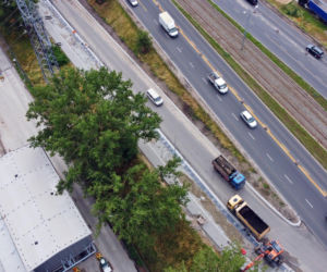 Przebudowa Estakady Pomorskiej - lipiec 2021