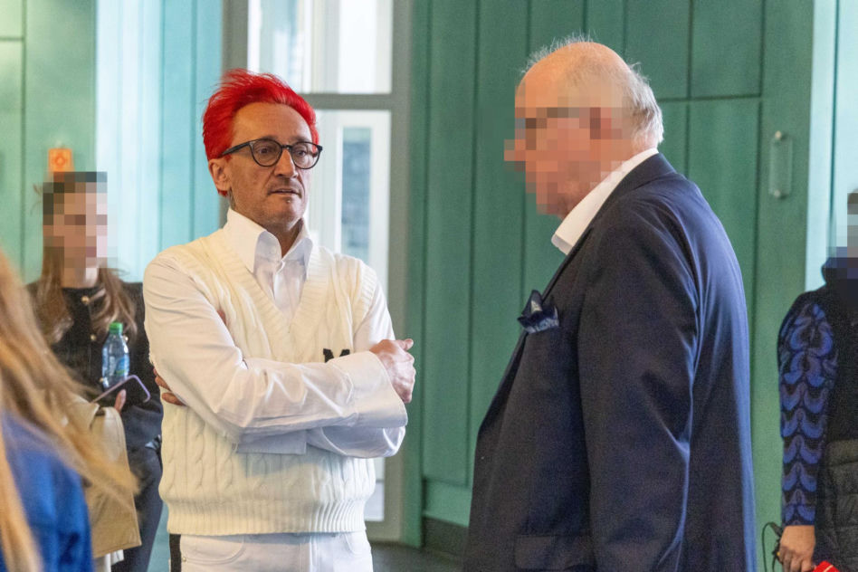 Michał Wiśniewski w sądzie. Nie miał czasu, żeby się przebrać
