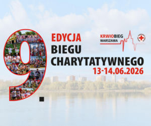 Biegnij po zdrowie i ratuj życie. Dołącz do 9. edycji Krwiobiegu Warszawa PCK!
