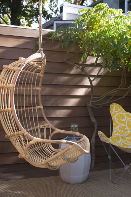 Taras i balkon w stylu boho – stylowy detal
