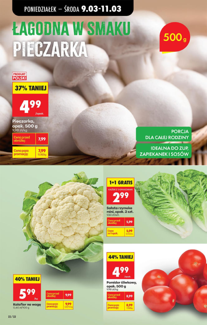 Biedronka - gazetka promocyjna 9.03.2026