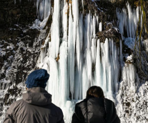 Na Podkarpaciu znów pojawiły się lodospady. Są określane cudem natury