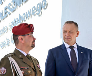 Sierż. Michael Ollis patronem Centrum Kultury w Olesznie