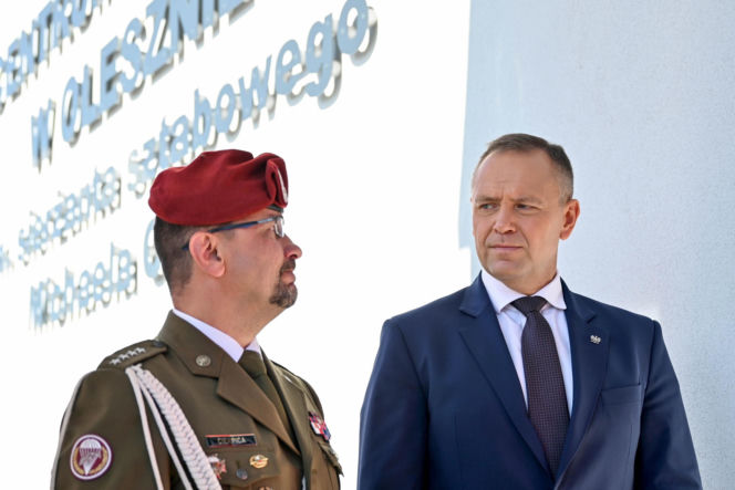 Sierż. Michael Ollis patronem Centrum Kultury w Olesznie