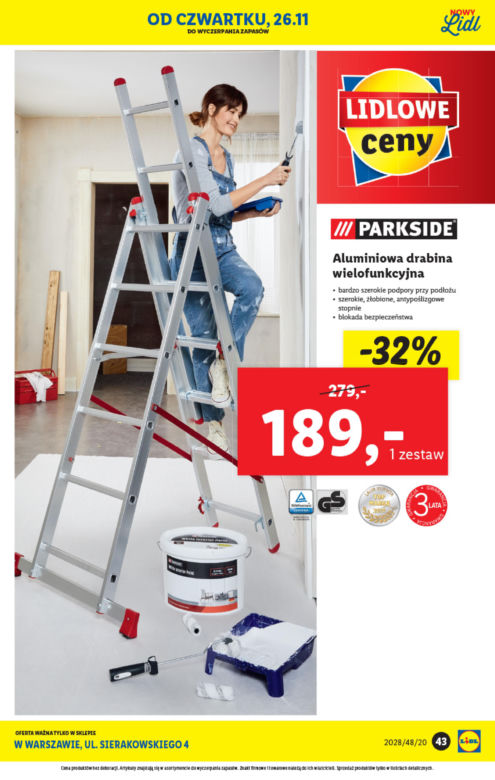 Gigantyczne promocje w warszawskim Lidlu