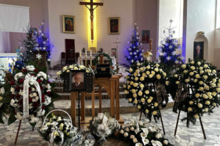 Pogrzeb taksówkarza z Giżycka