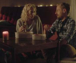 O mnie się nie martw 9, odc. 9. Krzysiek (Paweł Domagała), Sylwia (Aleksandra Adamska)