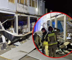 Wybuch w hotelu pracowniczym w Gdańsku! Z budynku uciekało ponad 40 osób [ZDJĘCIA]