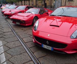 Zlot miłośników Ferrari w Mediolanie - Raduno Internazionale Ferrari 2017