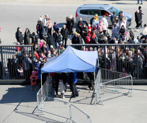 Otwarcie punktu nadawania numerów PESEL na Stadionie Narodowym w Warszawie