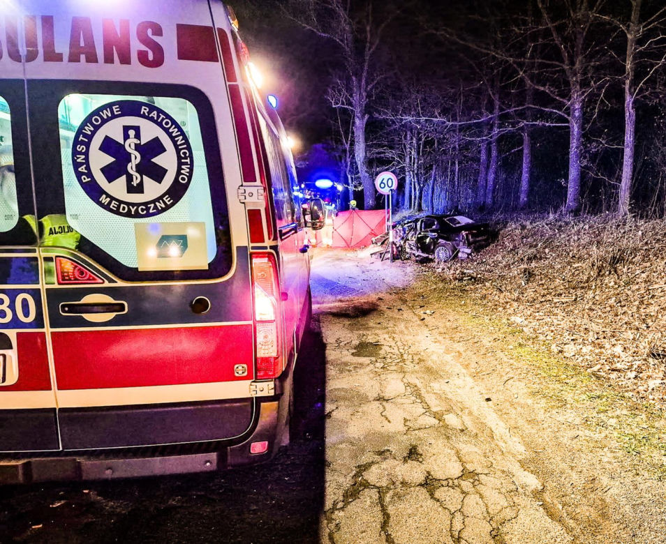 Tragiczny wypadek pod Dobrzykami. Mateusz zginął 400 metrów od domu