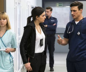 W rytmie serca 4 sezon, odcinek 45. Adam (Mateusz Damięcki), Weronika (Maria Dębska)