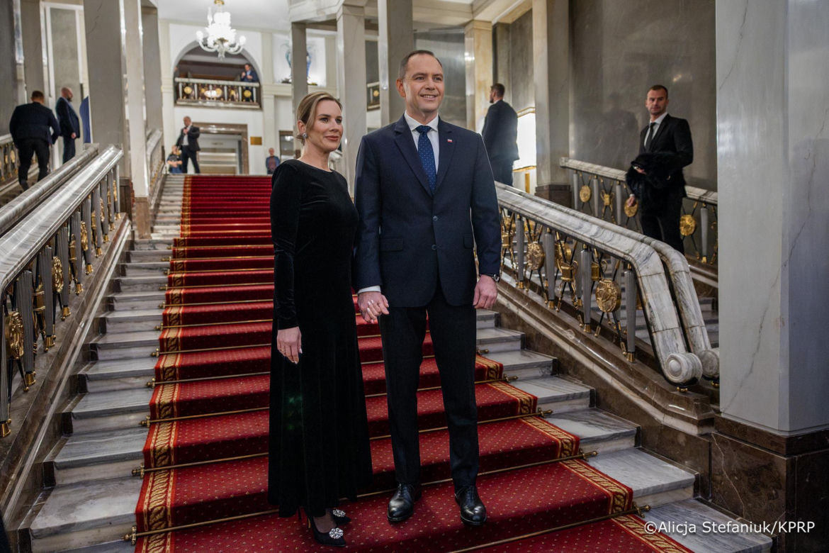 Marta Nawrocka na jubileuszu Teatru Wielkiego