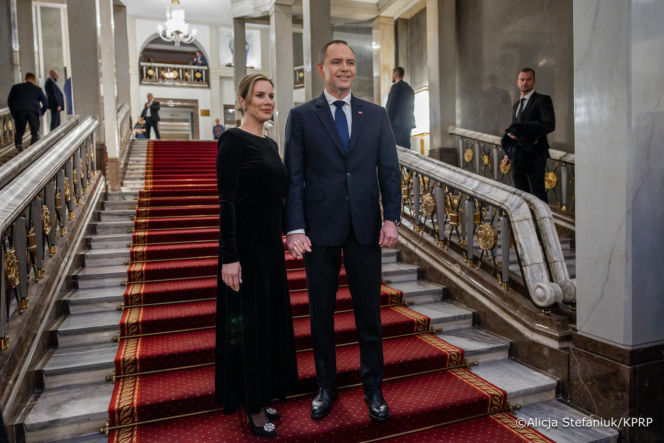 Marta Nawrocka na jubileuszu Teatru Wielkiego