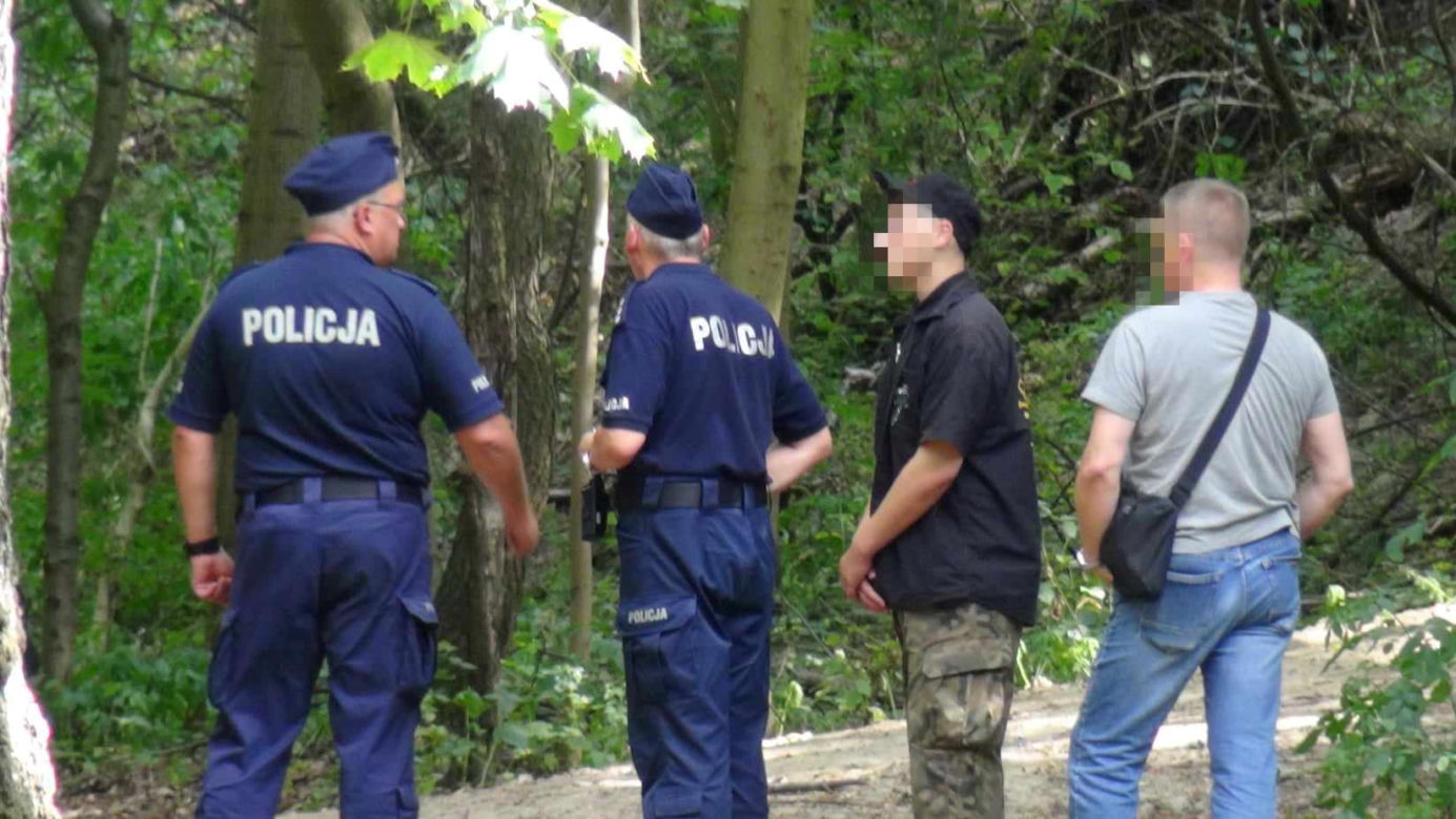 Atak nożownika w Lesie Bródnowskim