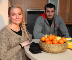 Mamed Chalidow z żoną Ewą