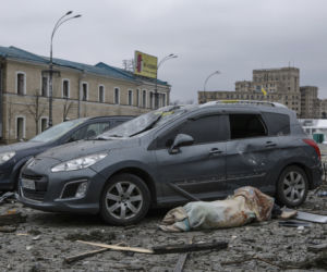 Ukraina. Zniszczenia wojenne i ofiary wśród ludności cywilnej na Ukrainie