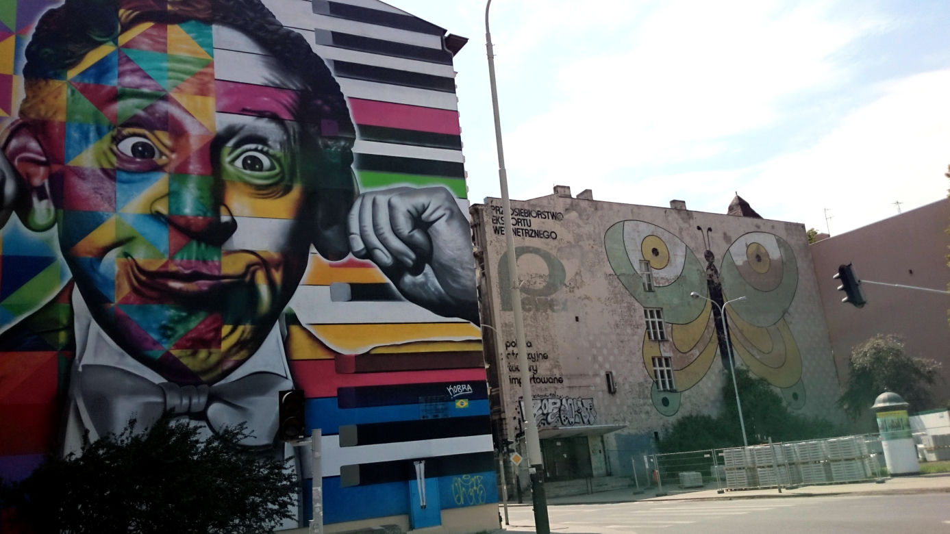 Mural przy Sienkiewicza 18