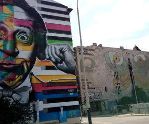 Mural przy Sienkiewicza 18
