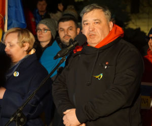 Wojna na Ukrainie. Bydgoszczanie protestowali przeciwko rosyjskiej agresji [ZDJĘCIA]