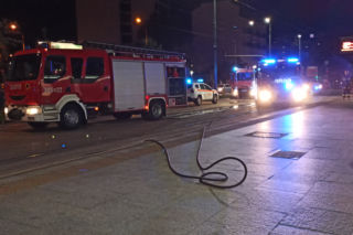 Warszawa: DRAMAT w tramwaju! Skład zaczął płonąć! [GALERIA]