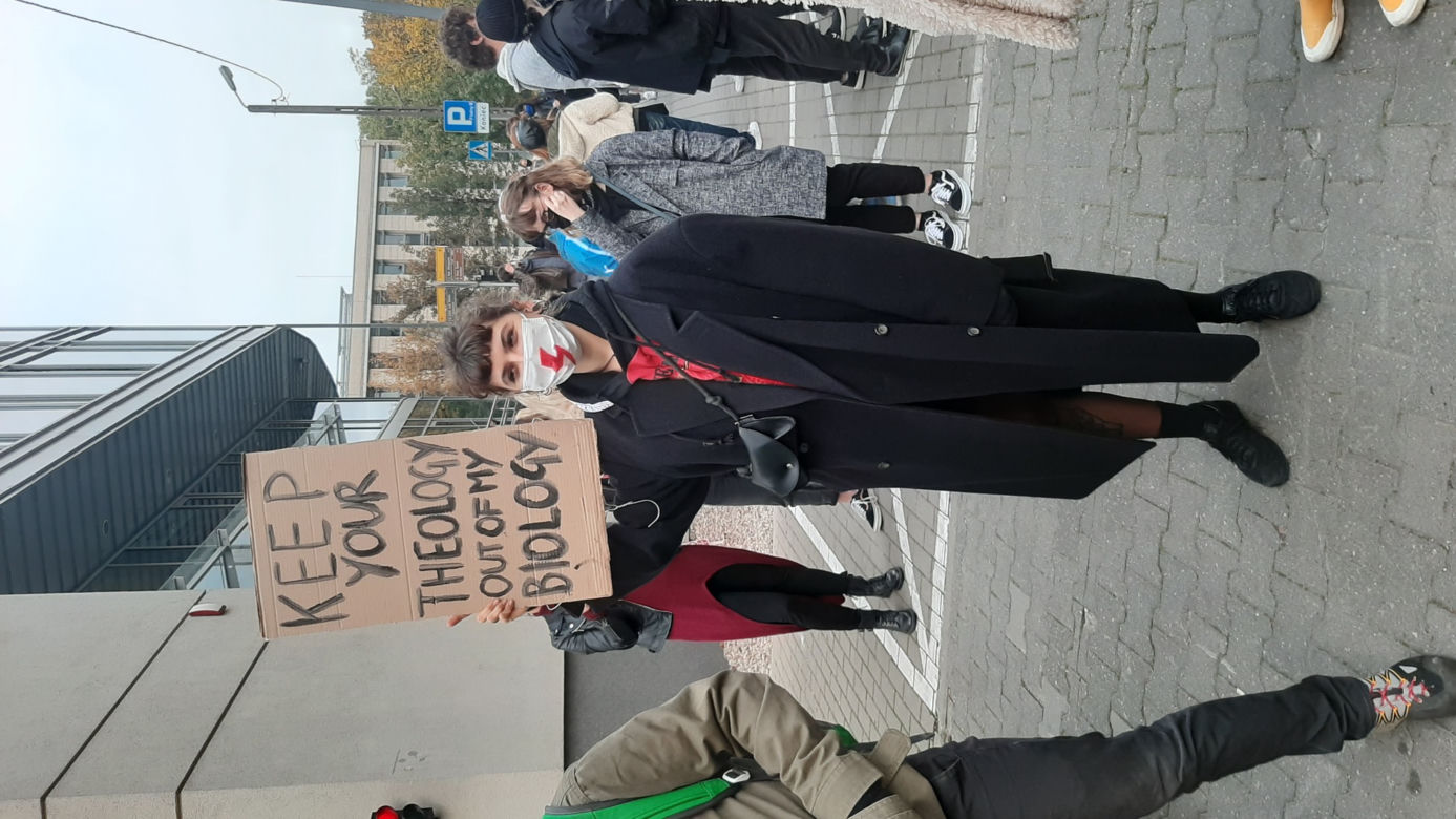 Strajk kobiet w centrum Poznania