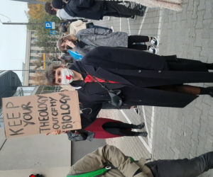 Strajk kobiet w centrum Poznania