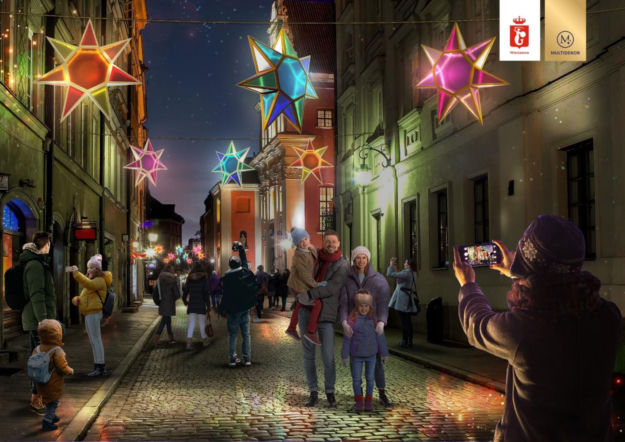 Takiej jeszcze nie było. Iluminacja świąteczna rozświetli Warszawę - ZDM Warszawa