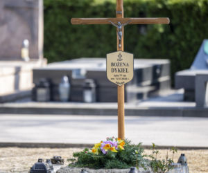 Tak wygląda grób Bożeny Dykiel