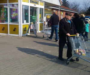 Niedzielne zakupy w Löcknitz