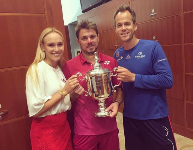Donna Vekić, Stan Wawrinka, Magnus Norman